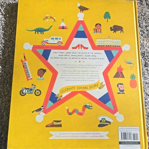 'The 50 States' Kids Map Book - Picture 2 of 10